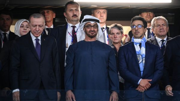 بن زايد وأردوغان