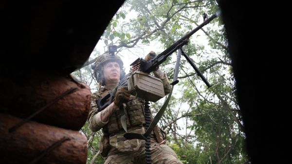 Ukrainian soldiers