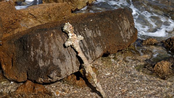 bronze sword dating back three millennia to the Bronze Age