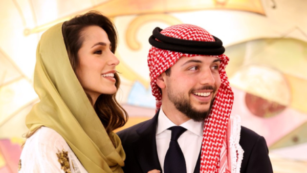 Jordan Crown Prince Hussein and Rajwa Al Saif