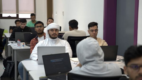 During the event Abu Dhabi University hosts its first 5ire Web3 and Blockchain Hackathon to advance students’ future-proof knowledge
