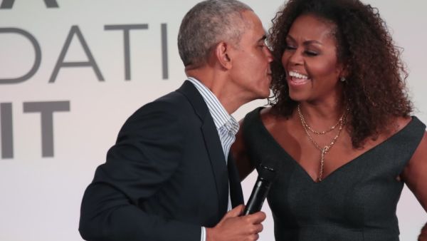Barack Obama and Michelle Obama