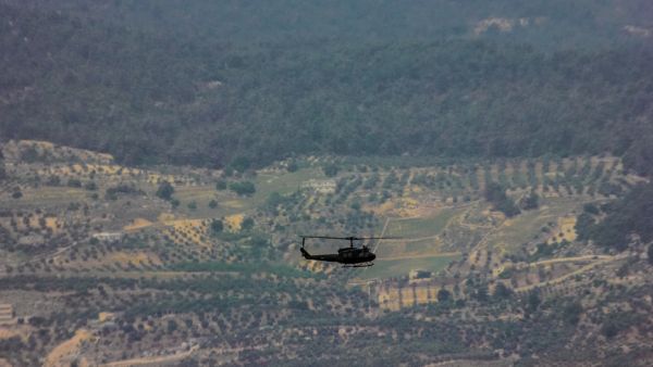  سقوط طائرة هيليكوبتر في منطقة البقعة شمال عمان 