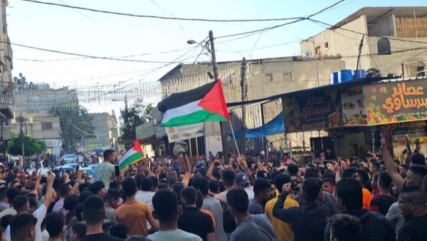 مظاهرات ضد حماس في غزة