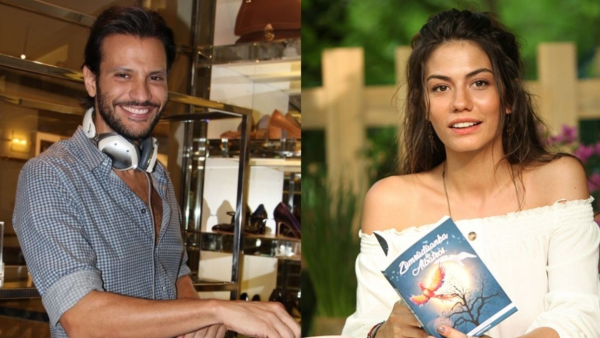 Demet Özdemir spotted supporting her new boyfriend (Twitter)