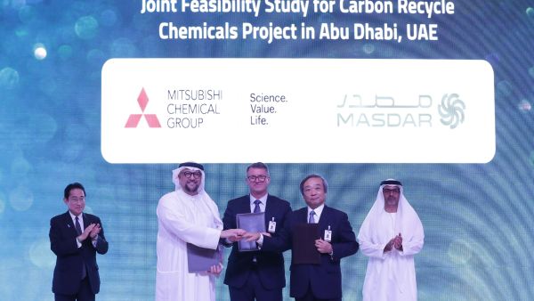 Masdar, Mitsubishi Chemical Group and INPEX Explore Setting Up World’s First Commercial-Scale Polypropylene Production Using Green Hydrogen and CO2