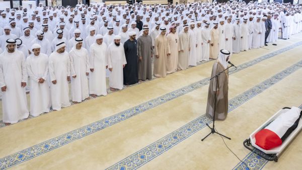 Funeral of Saeed bin Zayed