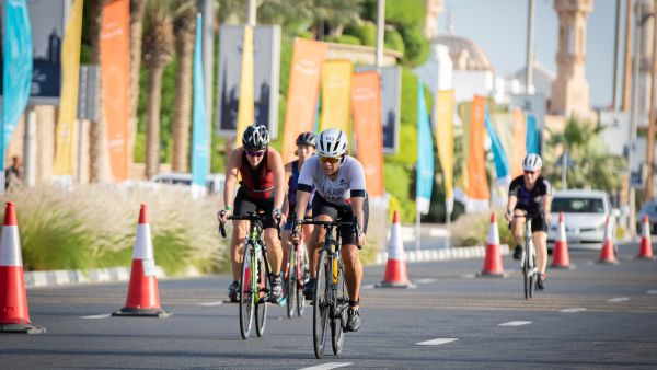 During the event Dubai Sports Council announces opening of registrations for Dubai Women’s Triathlon