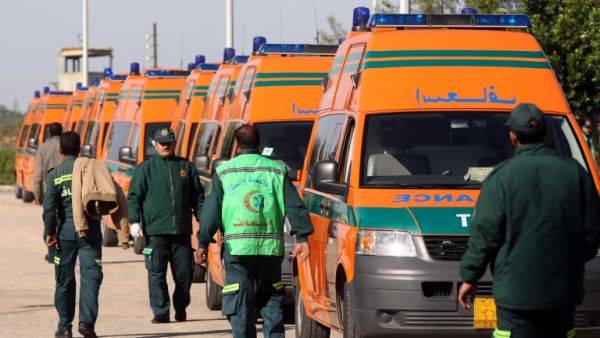 سقوط لعبة ملاهي في مصيف جمصة بمحافظة الدقهلية