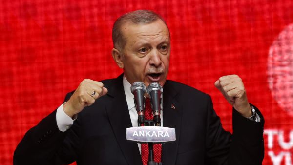 الرئيس التركي رجب طيب أردوغان (أ ف ب)