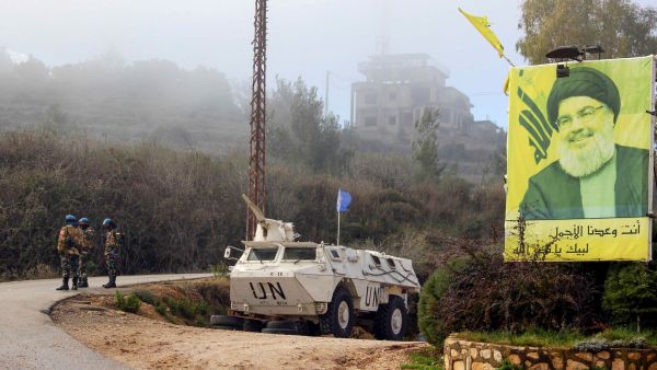 المنطقة الحدودية في جنوب لبنان