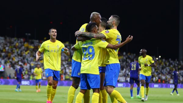 النصر يحقق فوزاً كبيراً على الاتحاد المنستيري (المصدر: AlNassrFC@)