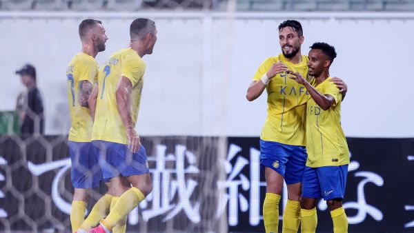 النصر إلى نصف نهائي البطولة العربية للأندية (Photo by PAUL MILLER / AFP)