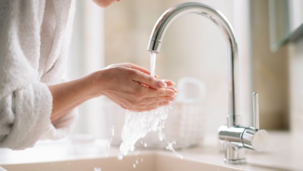 washing your face