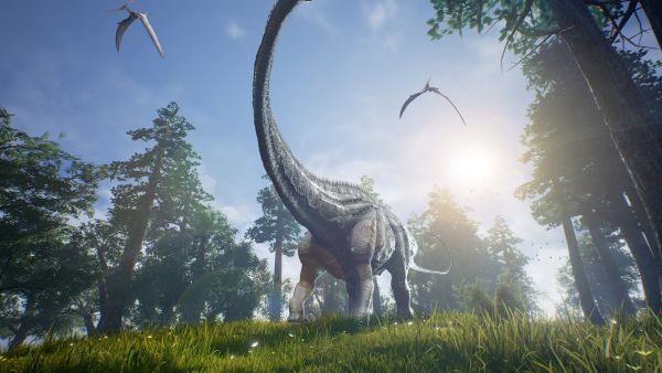 Dinosaur remains