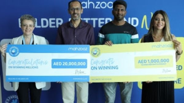 55th Mahzooz Millionaire credits luck to feline fortune: new kitten brings winner AED 20,000,000 top prize