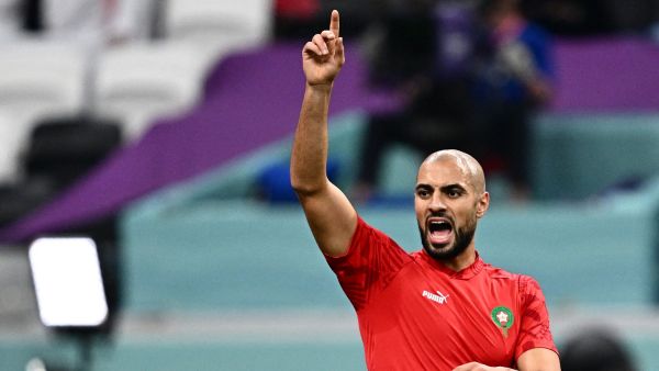 سفيان أمرابط (Photo by GABRIEL BOUYS / AFP)