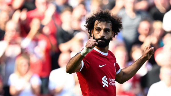 محمد صلاح (Photo by Paul ELLIS / AFP)