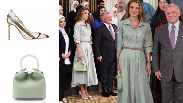 تفاصيل إطلالة الملكة رانيا الأخيرة، وما هو حذاء "ديور" المفضل لها مؤخرا؟