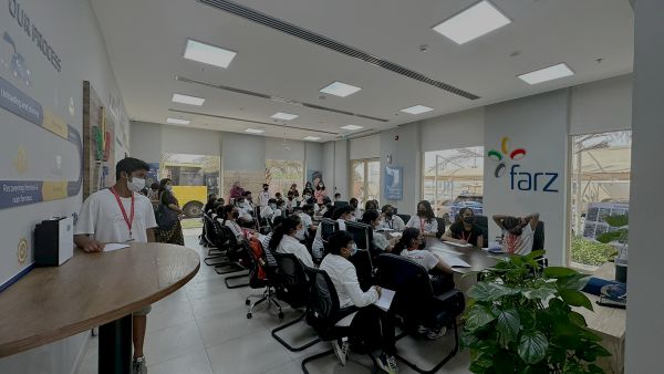 During the event Imdaad hosts 900 students at its FARZ facility