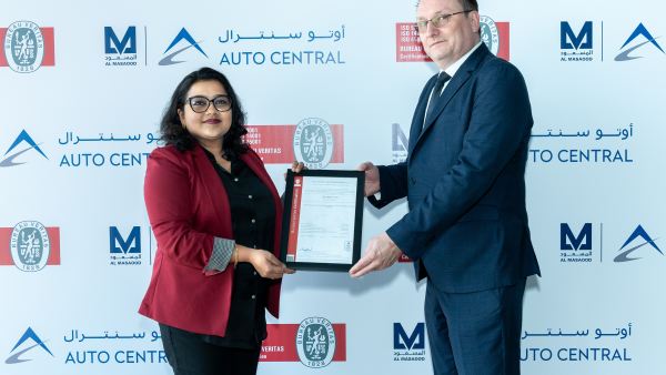 Al Masaood’s Auto Central Achieves Major Milestone: Receives ISO 9001, 14001, and 45001 Certifications from Bureau Veritas