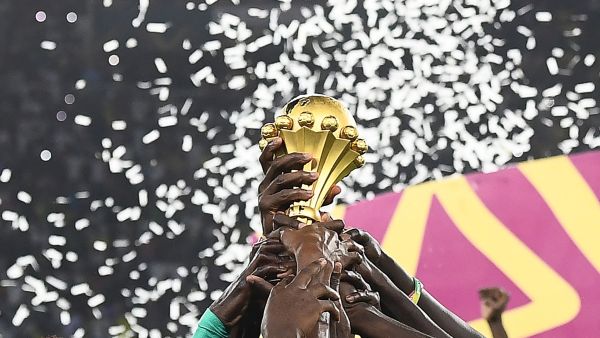 قرعة صعبة لمنتخب مصر (Photo by CHARLY TRIBALLEAU / AFP)