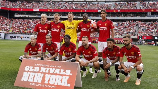 فريق مانشستر يونايتد (Photo by AL BELLO / GETTY IMAGES NORTH AMERICA / Getty Images via AFP)