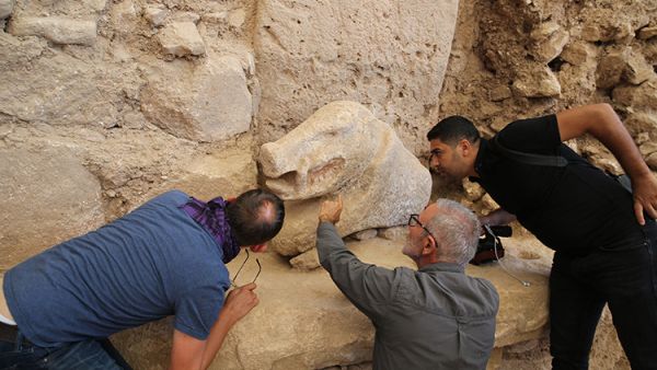 تماثيل في منطقة غوبكلي تبه الأثرية 