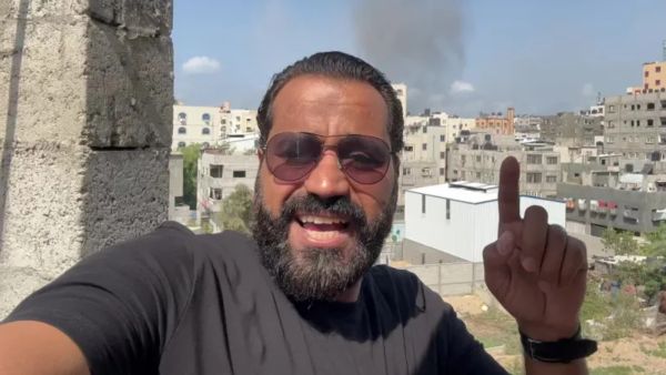 Palestinian artist Ali Nasman was martyred in a bombing in Gaza