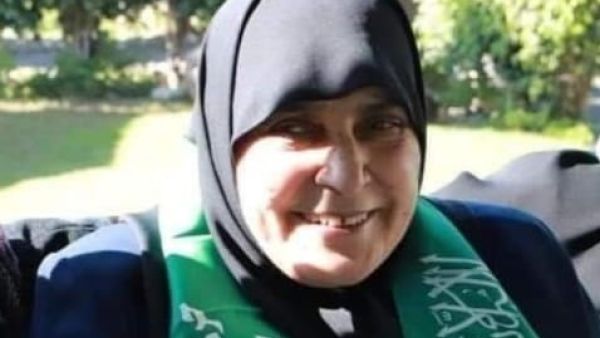 جميلة الشنطي، البالغة من العمر 68 عامًا، عضو المكتب السياسي لحركة حماس