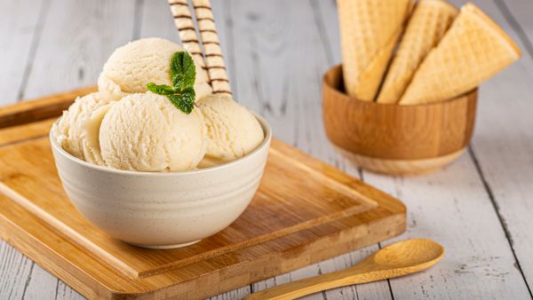Vanilla ice cream
