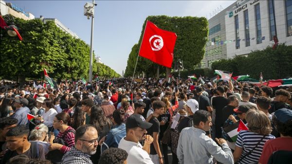 عشرات التظاهرات والفعاليات الاحتجاجية في تونس  عشرات التظاهرات والفعاليات الاحتجاجية في تونس