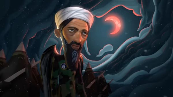 أسامة بن لادن في فيلم الماعز الأليف