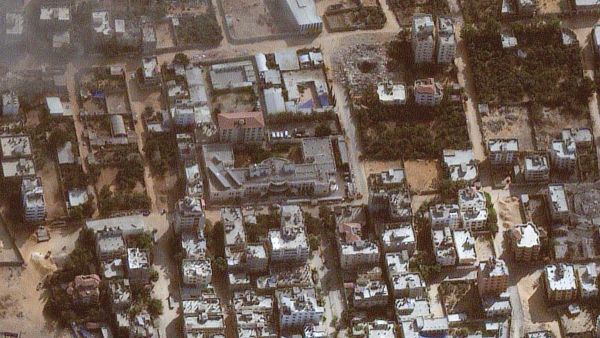 Jordanian ground hospital in Gaza