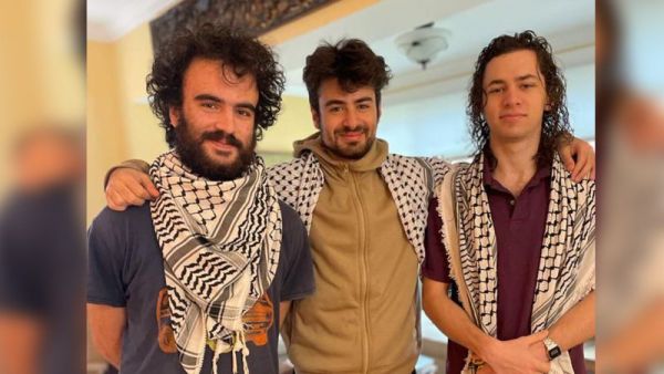 Palestinian students 