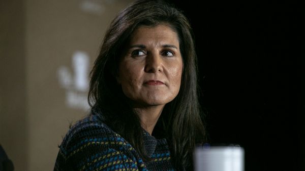Republican presidential candidate former U.N. Ambassador Nikki Haley. (Jim Vondruska/ AFP)