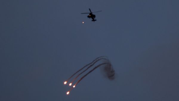 Israeli Apache helicopter 