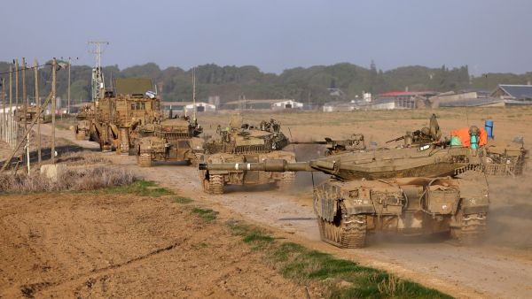 Israeli Tanks in Gaza