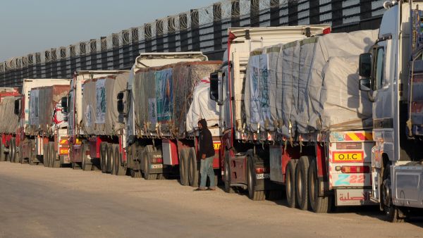 Humanitarian aids for gaza