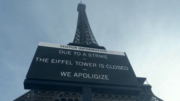 Paris: Eiffel Tower shuts down on engineer's death anniversary. (Dimitar DILKOFF/ AFP)