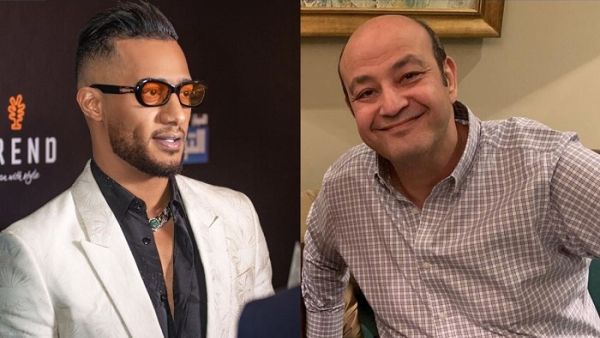 محمد رمضان و عمرو أديب
