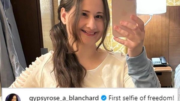 Gypsy Rose Blanchard shares selfie in first post since prison release. (Instagram)