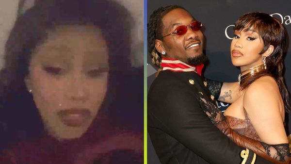 Cardi B Cries During Emotional Instagram Live as She Slams Offset. (Instagram)