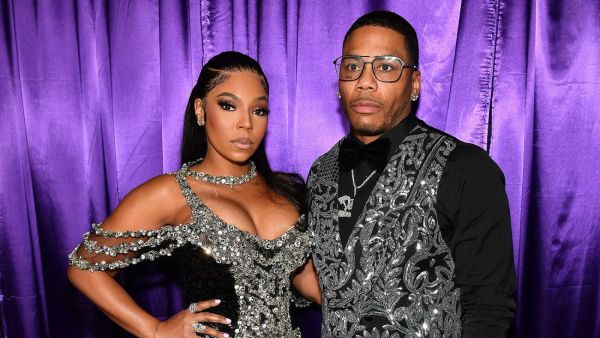 Ashanti and Nelly are having their first baby together! (Paras Griffin/Getty/Twitter)
