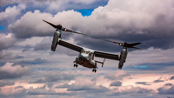 Osprey military aircraft