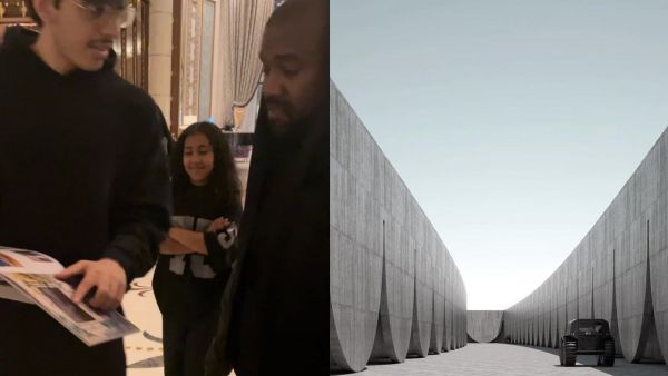 Kanye West’s grand vision: A city bigger than Paris in the Middle East. (X)