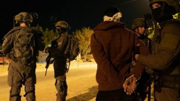 حملة اعتقالات واسعة بالضفة الغربية المحتلة