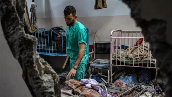 صورة من مجمع الناصر الطبي - غزة