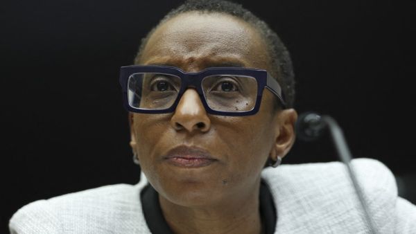 Harvard president resigns after antisemitism hearing and plagiarism probe. (Kevin Dietsch/ AFP)