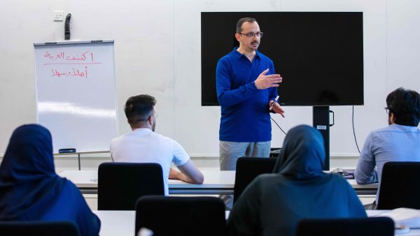 During the event. QF Offers Free Arabic Language Course For Its University Students
